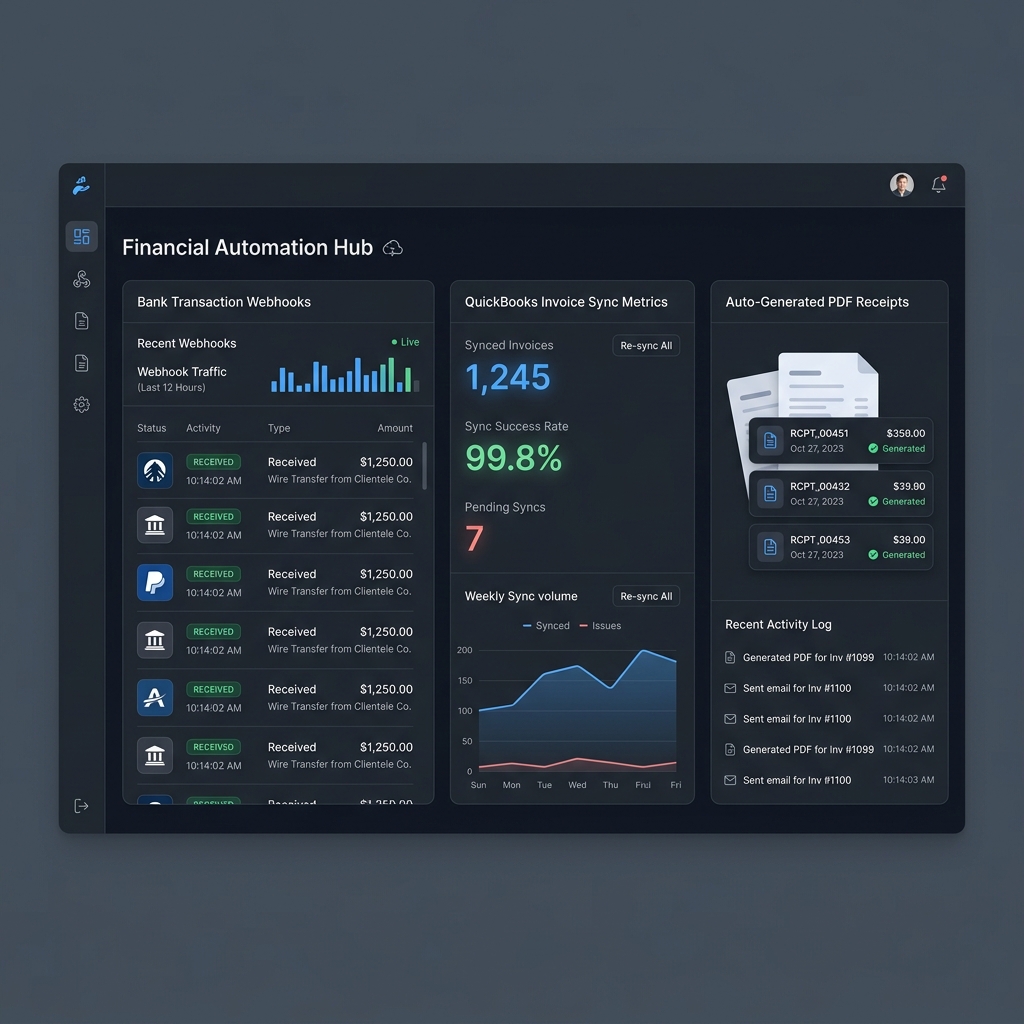 Automated Invoice & Receipting